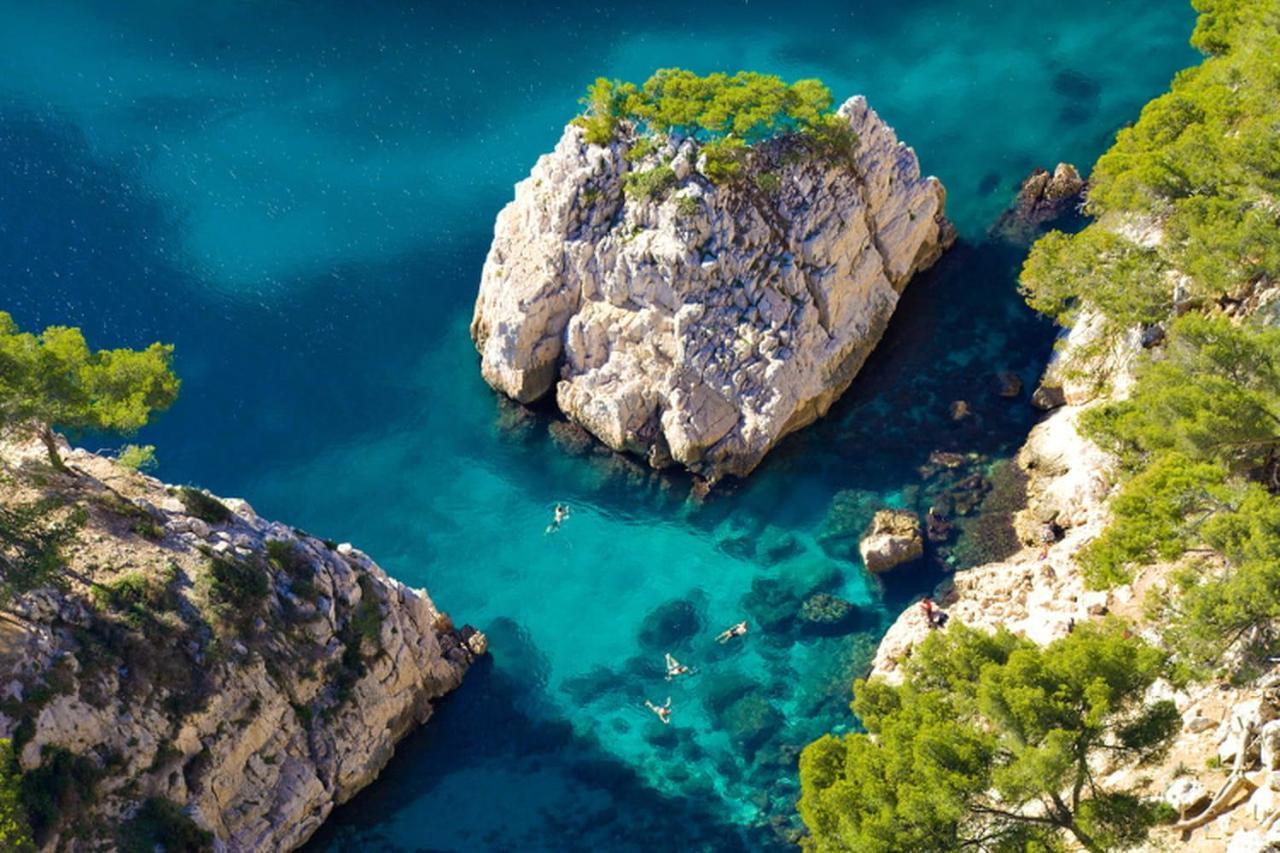 Clos Des Plages Maison De Vacances La Ciotat Bagian luar foto